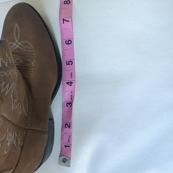 Dan Post Size 11 Child, Brown Leather Cowboy Western Boots Model DPC - 2003 - Picture 7 of 8